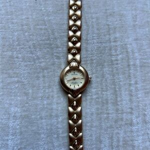 Vintage 23k Gold Plated Croton Watch